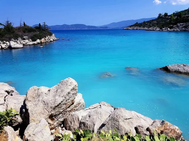 Turquoise lagoons