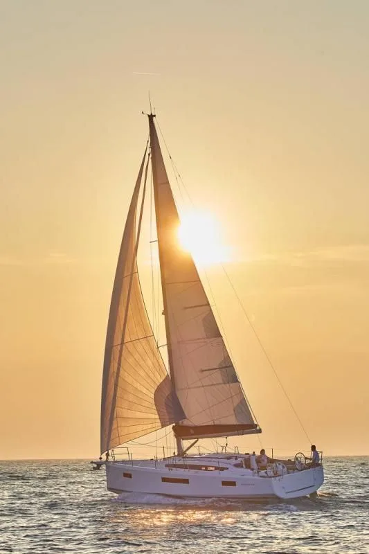 Sunsets under sail